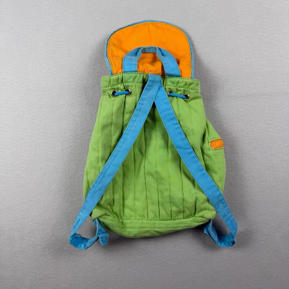 Vintage Stephen Joseph Kids Safari Animal Mini Backpack Cotton